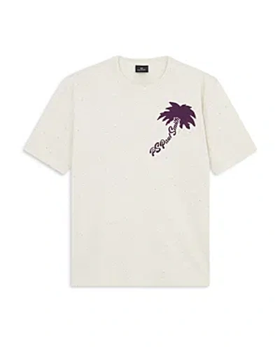 Ps By Paul Smith Palm Graphic Cotton Blend Tee In 2