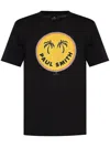 Ps By Paul Smith Palm Trees-print T-shirt In Black