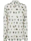 Ps By Paul Smith Pattern-print Shirt In White