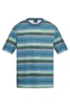 Ps By Paul Smith Ps Paul Smith Striped Cotton T-shirt In Multi
