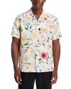 Ps By Paul Smith Paul Smith Floral Print Short Sleeved Casual Fit Button Down Shirt In Multi