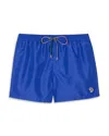 Ps By Paul Smith Paul Smith Ps Zebra Swim Trunks In Blue