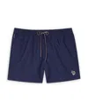 Ps By Paul Smith Paul Smith Ps Zebra Swim Trunks In Blue