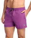 Ps By Paul Smith Paul Smith Ps Zebra Swim Trunks In Purple