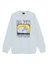 Ps By Paul Smith Phoenix Mountain Rabbit-print Sweatshirt In Blue