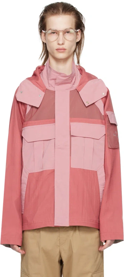 Ps By Paul Smith Pink Hooded Jacket In 23 Pinks