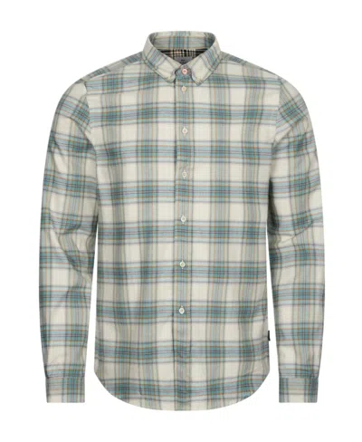 Ps By Paul Smith Plaid-check Cotton Shirt In Gray