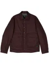 Ps By Paul Smith Plaid-check Jacket In Red