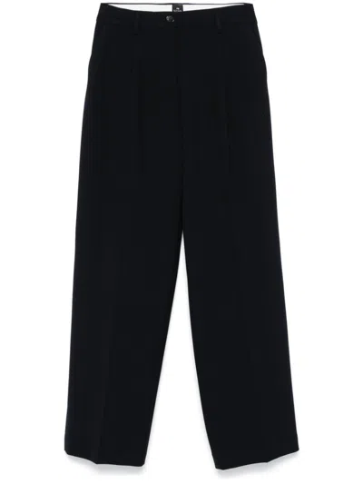 Ps By Paul Smith Pleat-detail Trousers In Black