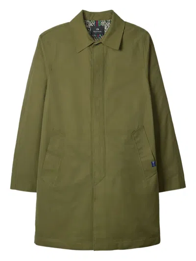 PS BY PAUL SMITH POINT-COLLAR SINGLE-BREASTED COAT