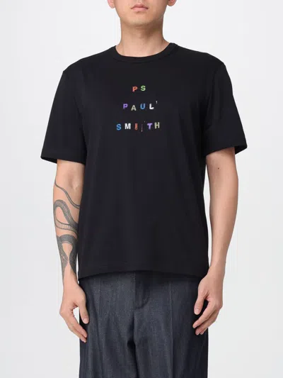 PS BY PAUL SMITH POLO SHIRT PS PAUL SMITH MEN COLOR BLACK,H17778002