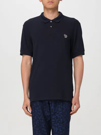 PS BY PAUL SMITH POLO SHIRT PS PAUL SMITH MEN COLOR BLUE,F67396009