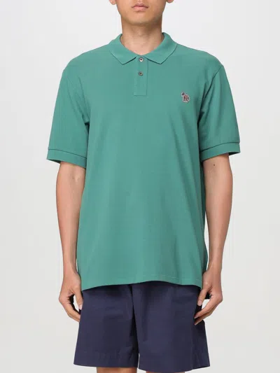 Ps By Paul Smith Polo Shirt Ps Paul Smith Men Color Green