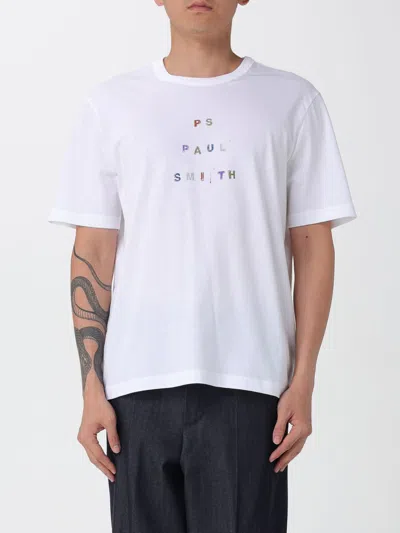 Ps By Paul Smith Polo Shirt Ps Paul Smith Men Color White