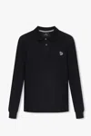 Ps By Paul Smith Polo With Logo In Black