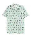 Ps By Paul Smith Ps Paul Smith Printed Shirt In White
