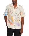 PS BY PAUL SMITH PS PAUL SMITH PRINTED CAMP SHIRT