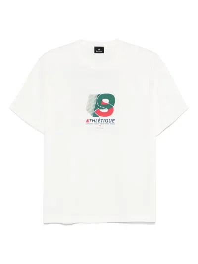 Ps By Paul Smith Ps Athlétique-graphic Tee In Multi