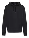 Ps By Paul Smith Ps Paul Smith Ps Happy Cotton Hoodie In Black