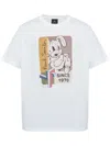 Ps By Paul Smith Ps Paul Smith 1979 Bunny Cotton T-shirt In White