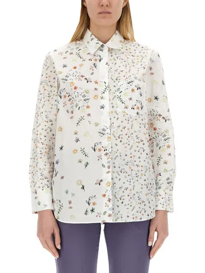 Ps By Paul Smith Ps Paul Smith Allover Floral Printed Long In Multi