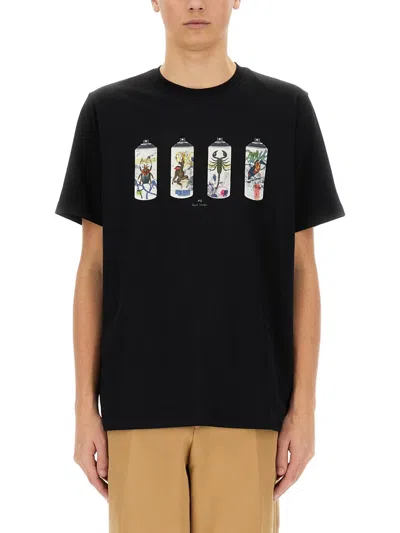 PS BY PAUL SMITH PS PAUL SMITH ANIMAL SPRAY T-SHIRT