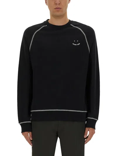 Ps By Paul Smith Ps Paul Smith Black Organic Cotton Sweatshirts