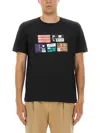 Ps By Paul Smith Regular Fit T-shirt In Black