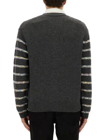 PS BY PAUL SMITH PS PAUL SMITH BLACK WOOL SWEATER