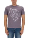PS BY PAUL SMITH PS PAUL SMITH BUNNY PRINT T-SHIRT