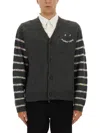 Ps By Paul Smith Ps Paul Smith Black Wool Sweater In Animal Print