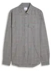 Ps By Paul Smith Ps Paul Smith Checked Cotton Shirt In Gray