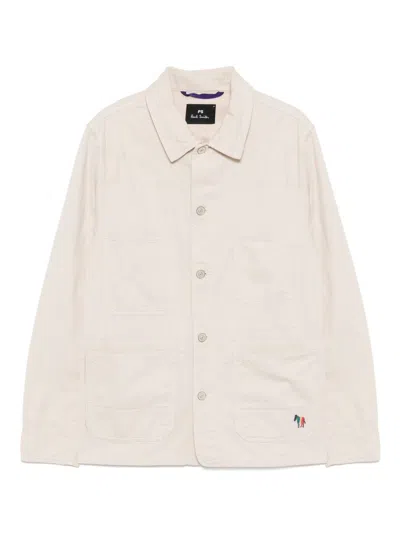 Ps By Paul Smith Ps Paul Smith Chore Jacket In Neutral