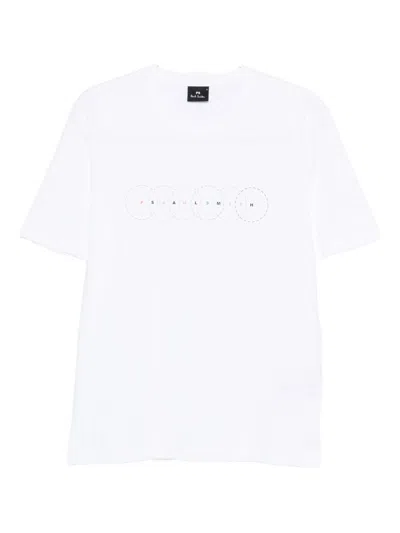 Ps By Paul Smith Ps Paul Smith Circles Organic Cotton T-shirt