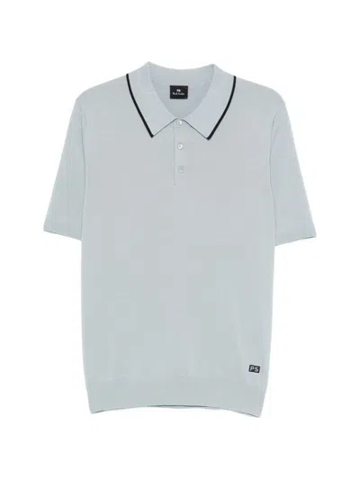Ps By Paul Smith Ps Paul Smith Cotton Polo Shirt In Blue