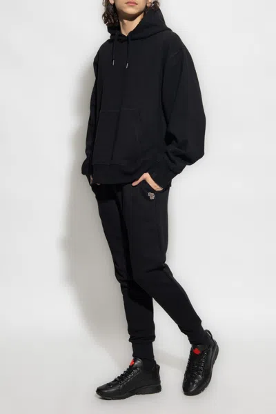 Ps By Paul Smith Ps Paul Smith Cotton Sweatpants In Black