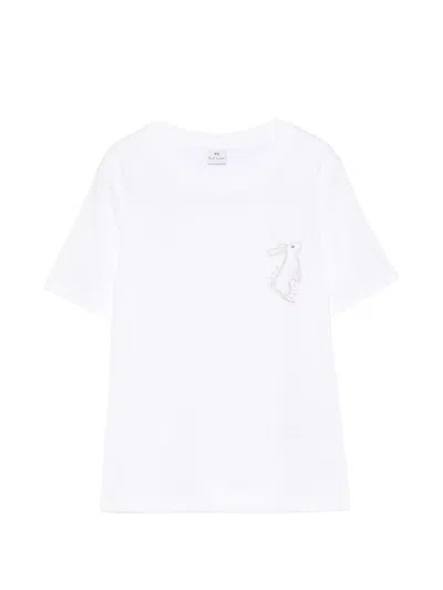 Ps By Paul Smith Ps Paul Smith Cotton T-shirt In White