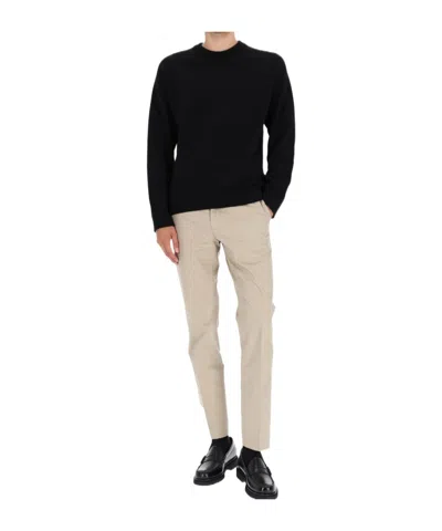 Ps By Paul Smith Ps Paul Smith Crewneck Knitted Jumper In Black