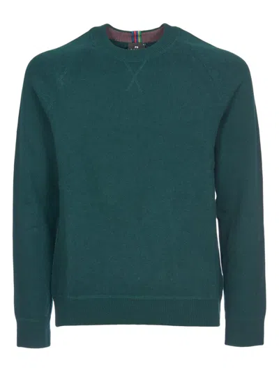 Ps By Paul Smith Ps Paul Smith Crewneck Knitted Jumper In Green