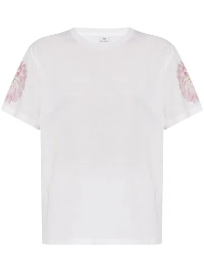 Ps By Paul Smith Ps Paul Smith Dahlia Cotton T-shirt