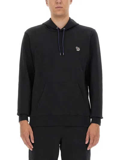 Ps By Paul Smith Ps Paul Smith Felpa Con Patch Logo In Black