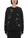 Ps By Paul Smith Ps Paul Smith Embroidered Cotton Sweatshirt