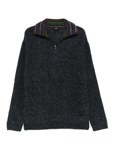 PS BY PAUL SMITH PS PAUL SMITH HALF-ZIO SWEATER
