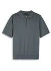 Ps By Paul Smith Ps Paul Smith Half-zip Cotton Polo Shirt