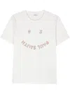 PS BY PAUL SMITH PS PAUL SMITH HAPPY LOGO COTTON T-SHIRT