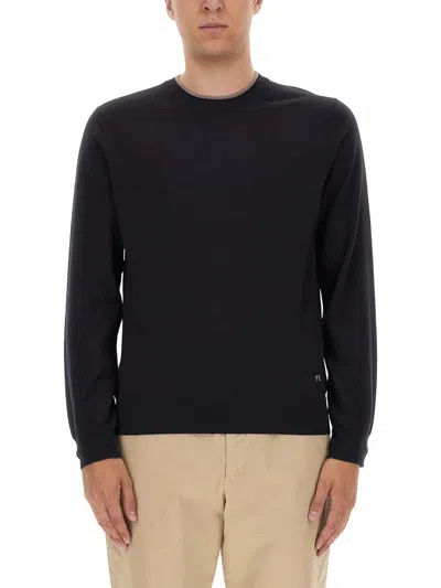 Ps By Paul Smith Ps Paul Smith Jersey With Logo In Black