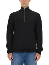 Ps By Paul Smith Ps Paul Smith Jersey With Logo In Black