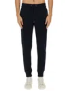 Ps By Paul Smith Ps Paul Smith Slim-fit Tapered Jogging Pants In Blue