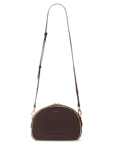 Ps By Paul Smith Ps Paul Smith Leather "dusky Swirl" Bag In Red