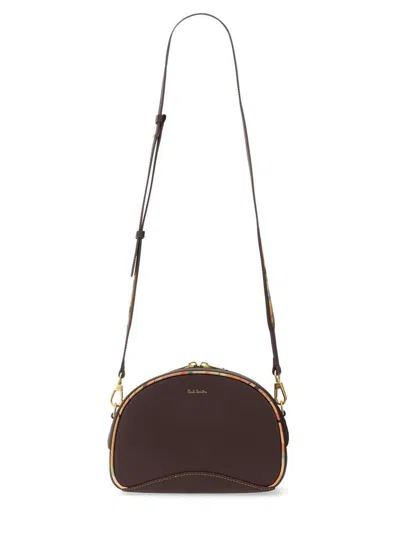 Ps By Paul Smith Ps Paul Smith Leather "dusky Swirl" Bag In Red